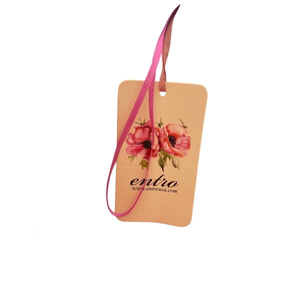 NWT Entro High Low Pink Purple Split Chiffon Spaghetti Strapped Romper - Picture 3 of 8